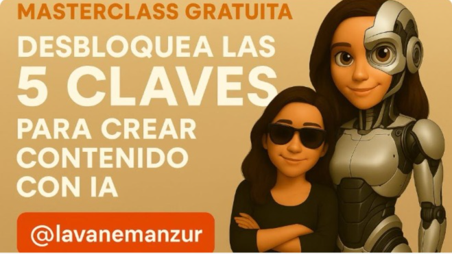DESBLOQUEA LAS 5 CLAVES PARA CREAR CONTENIDO CON IA